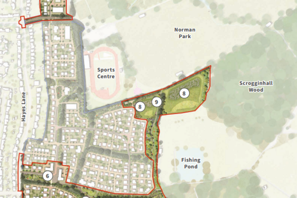 Hayes Farm Development Map